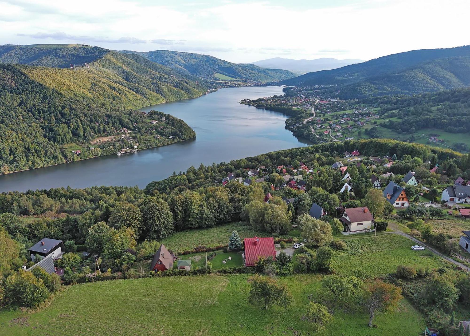 Domek Na Hrobaczej Villa Międzybrodzie Bialskie Exteriör bild