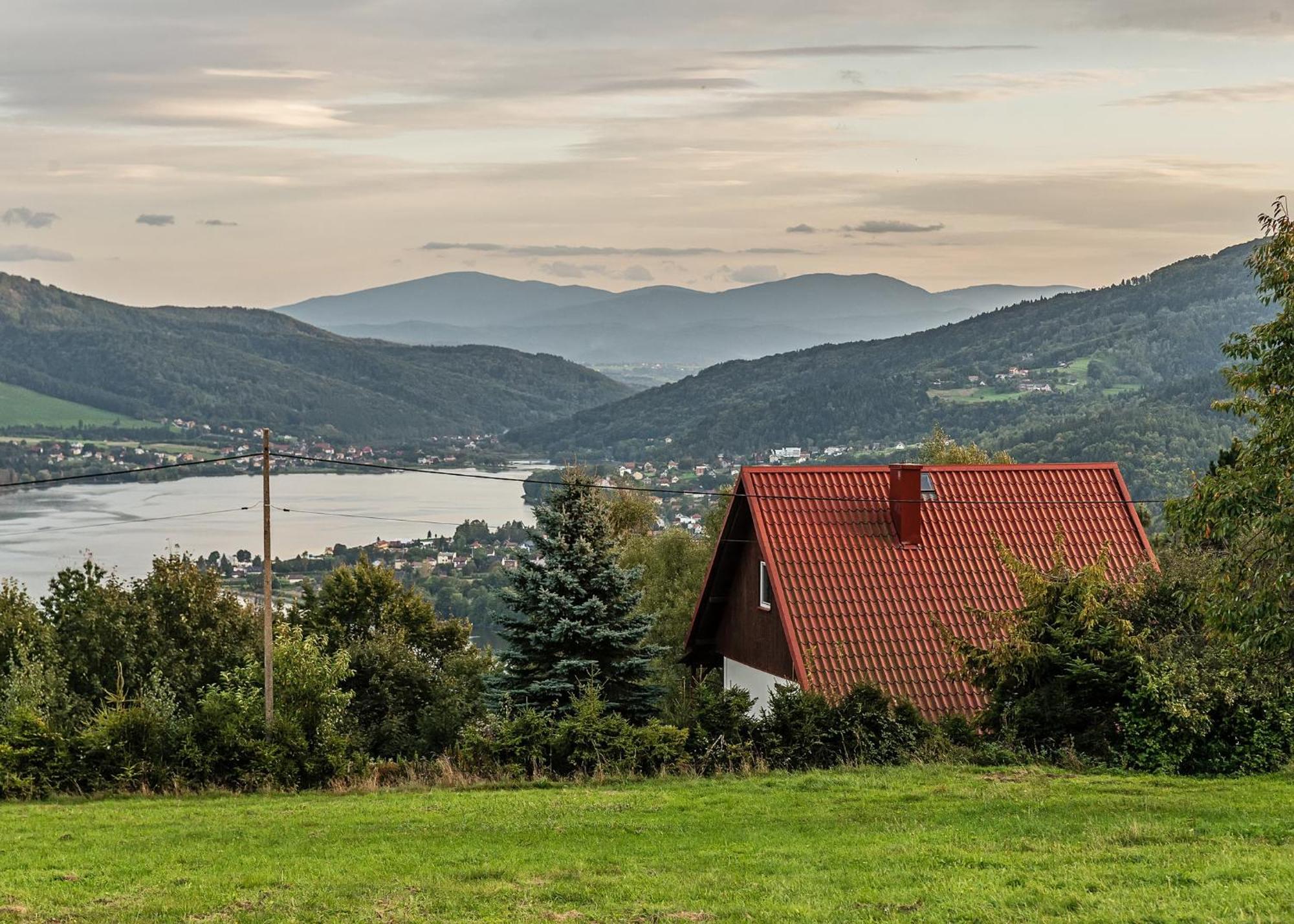 Domek Na Hrobaczej Villa Międzybrodzie Bialskie Exteriör bild